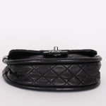 Chanel Small Hula Hoop Bag Black Lambskin SHW
