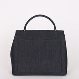 Chanel Kelly Top Handle Bag Denim 24K GP