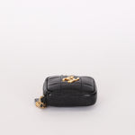 Chanel Diamond Mini Bag Black Caviar AGHW