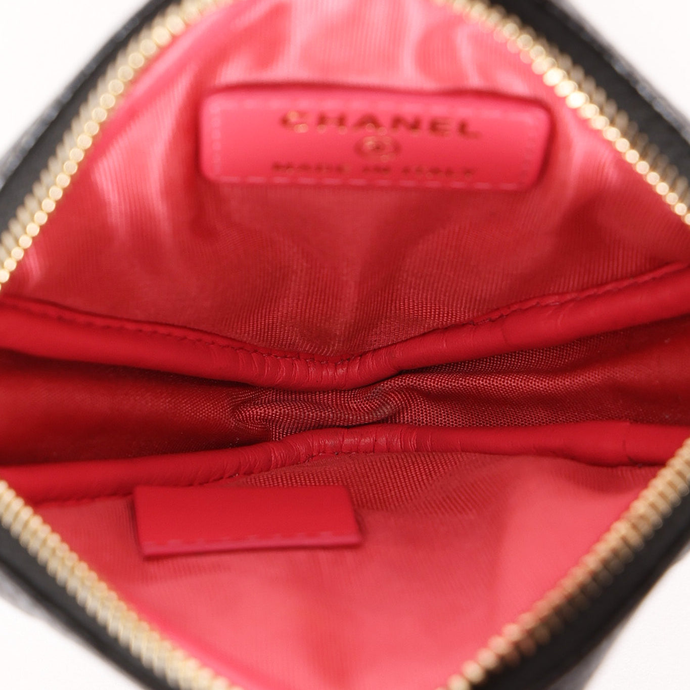 Chanel Diamond Mini Bag Black Caviar AGHW