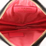 Chanel Diamond Mini Bag Black Caviar AGHW