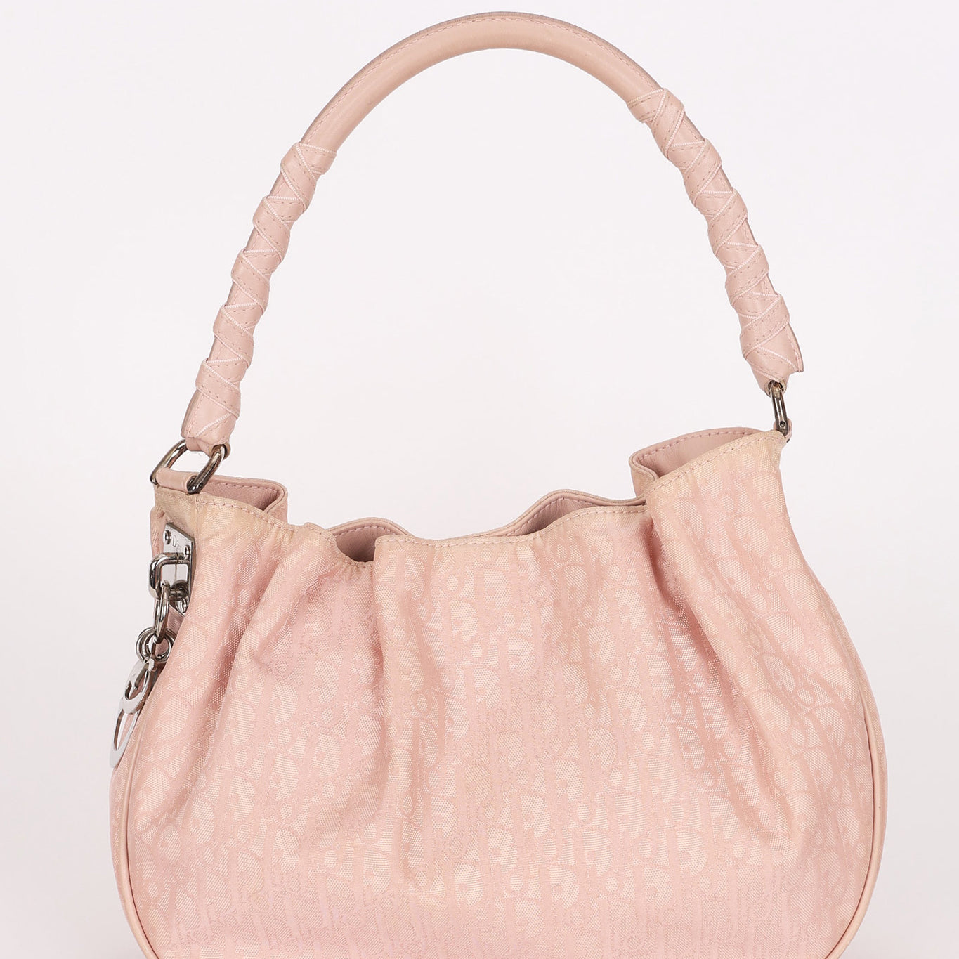 Christian Dior Lovely Charm Diorissimo Bucket Bag Pink 2007