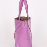Loewe Mini Puzzle Fold Tote Purple Smooth Calfskin