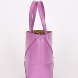 Loewe Mini Puzzle Fold Tote Purple Smooth Calfskin