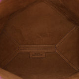 Loewe Mini Puzzle Fold Tote Purple Smooth Calfskin