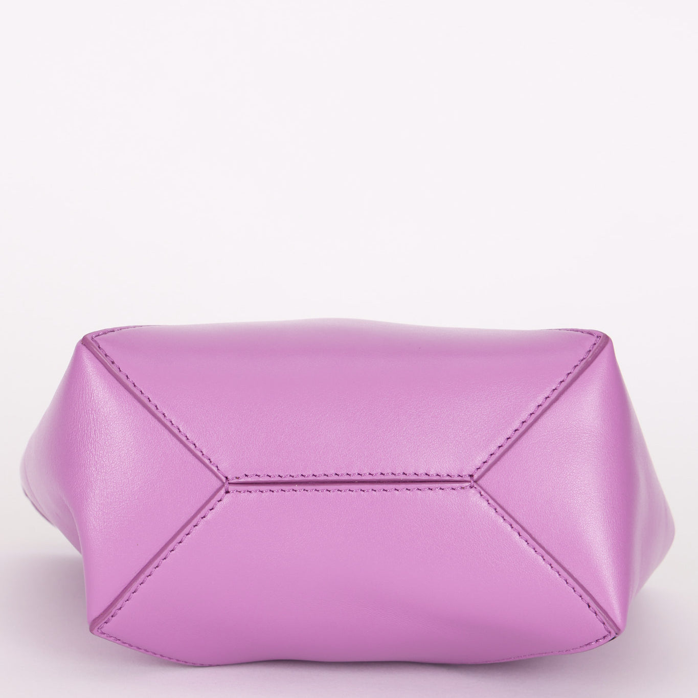 Loewe Mini Puzzle Fold Tote Purple Smooth Calfskin