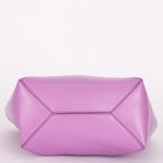 Loewe Mini Puzzle Fold Tote Purple Smooth Calfskin