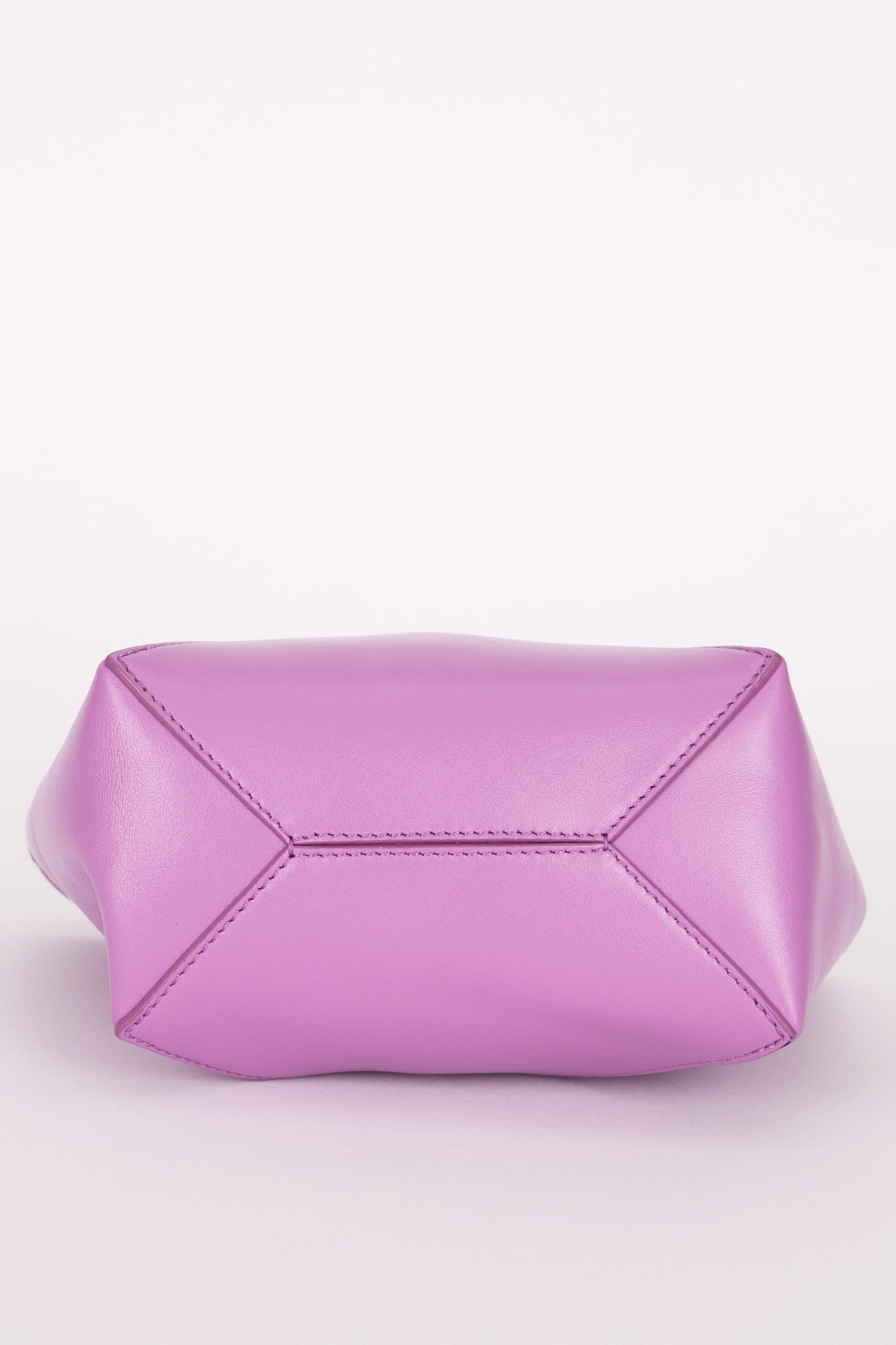 Loewe Mini Puzzle Fold Tote Purple Smooth Calfskin