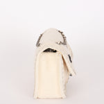 Chanel Paris-Salzburg Single Flap Ivory Wool RHW