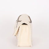 Chanel Paris-Salzburg Single Flap Ivory Wool RHW
