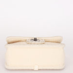 Chanel Paris-Salzburg Single Flap Ivory Wool RHW