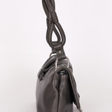 Christian Dior Small Demi Lune Shoulder Bag Dark Gray 2009