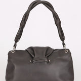 Christian Dior Small Demi Lune Shoulder Bag Dark Gray 2009