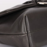Christian Dior Small Demi Lune Shoulder Bag Dark Gray 2009