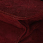Chanel Push Pin Single Flap Bordeaux Suede GHW