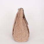 Chanel Large Hamptons Tote Taupe Nubuck SHW