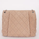 Chanel Large Hamptons Tote Taupe Nubuck SHW