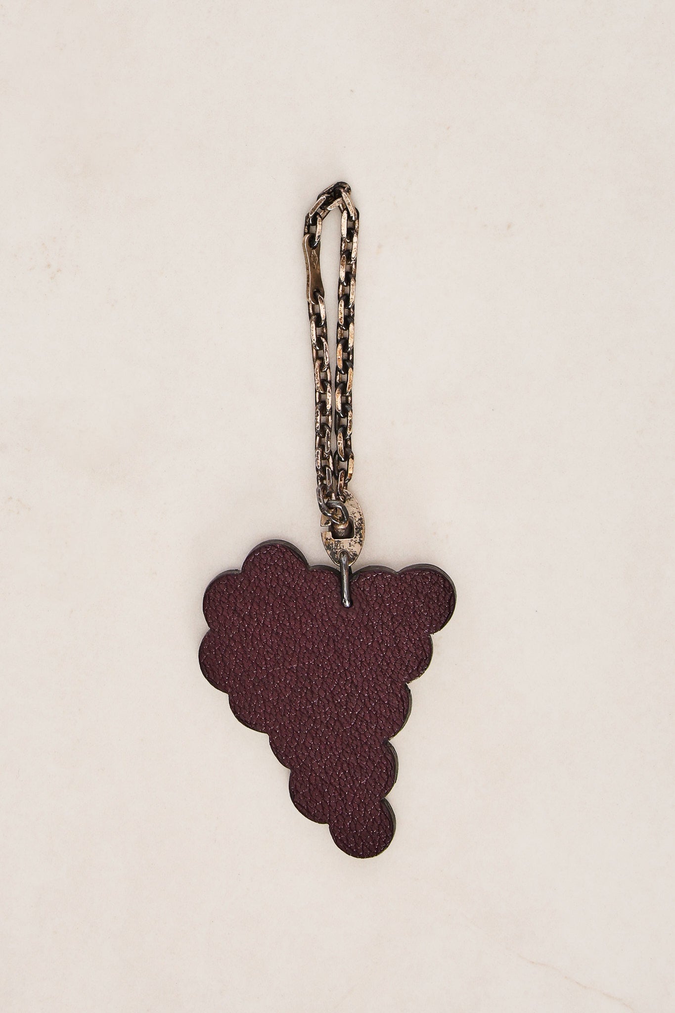 Hermès Leather Grape Charm