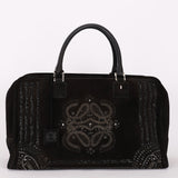 Loewe Beaded Anagram Amazona Boston Bag