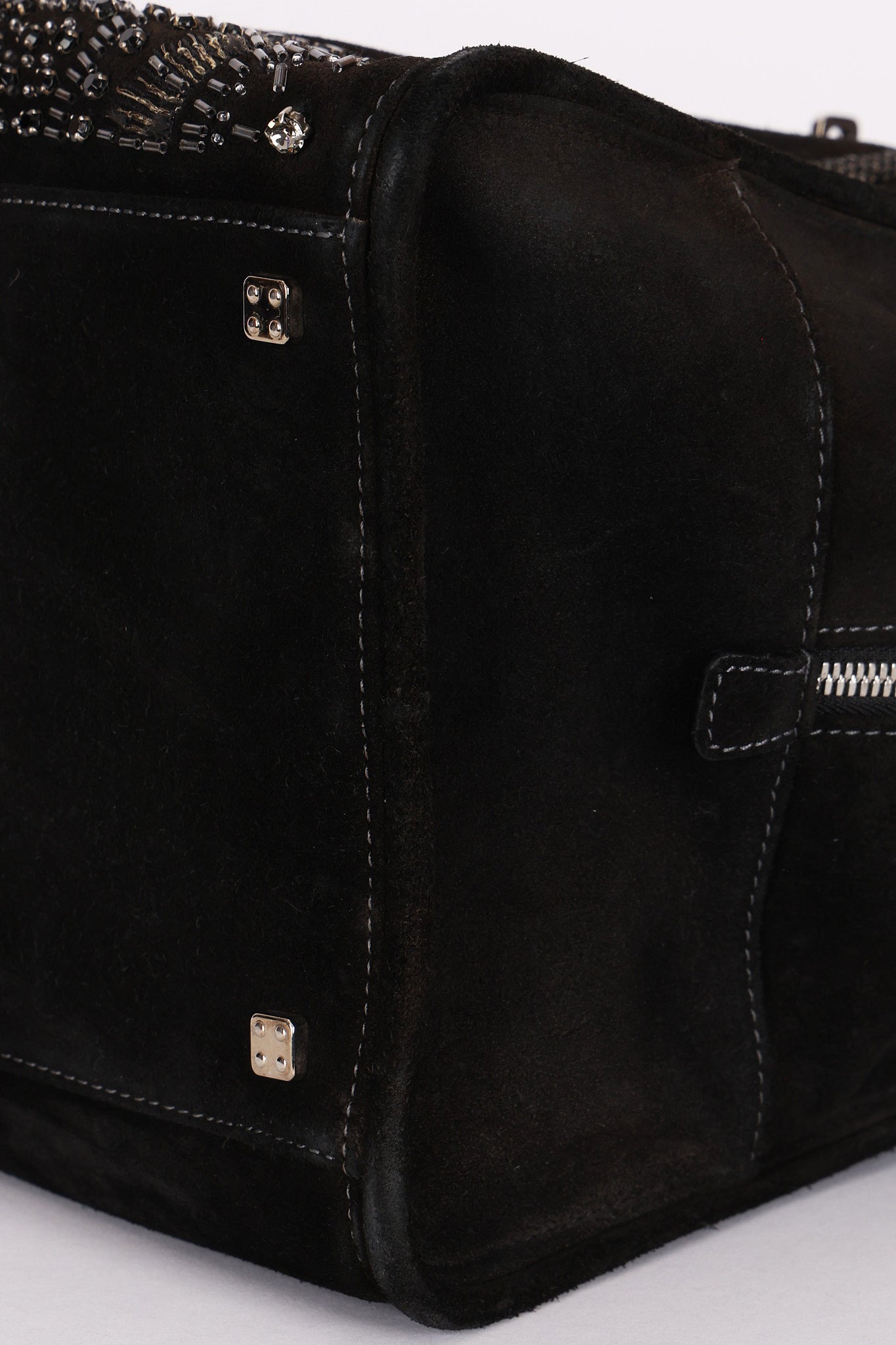 Loewe Beaded Anagram Amazona Boston Bag