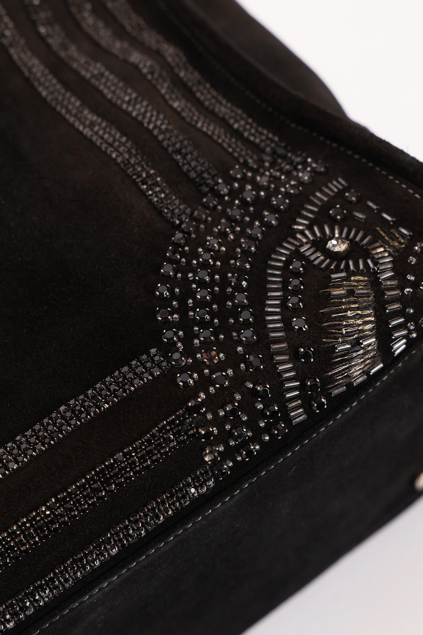 Loewe Beaded Anagram Amazona Boston Bag