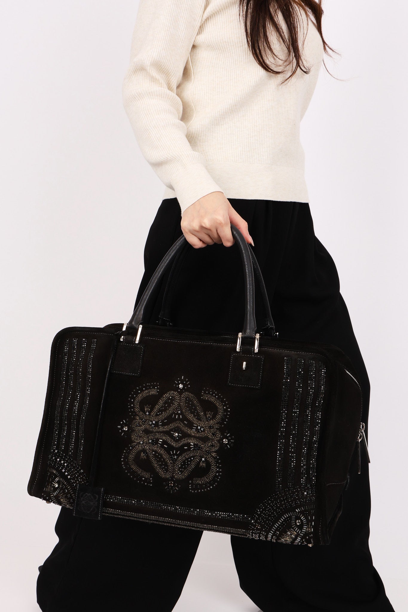 Ultra-Rare Loewe Embellished Anagram Amazona 42