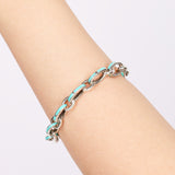 Tiffany and Co. Ag925 Sterling Silver Chainlink Bracelet - Drop 53