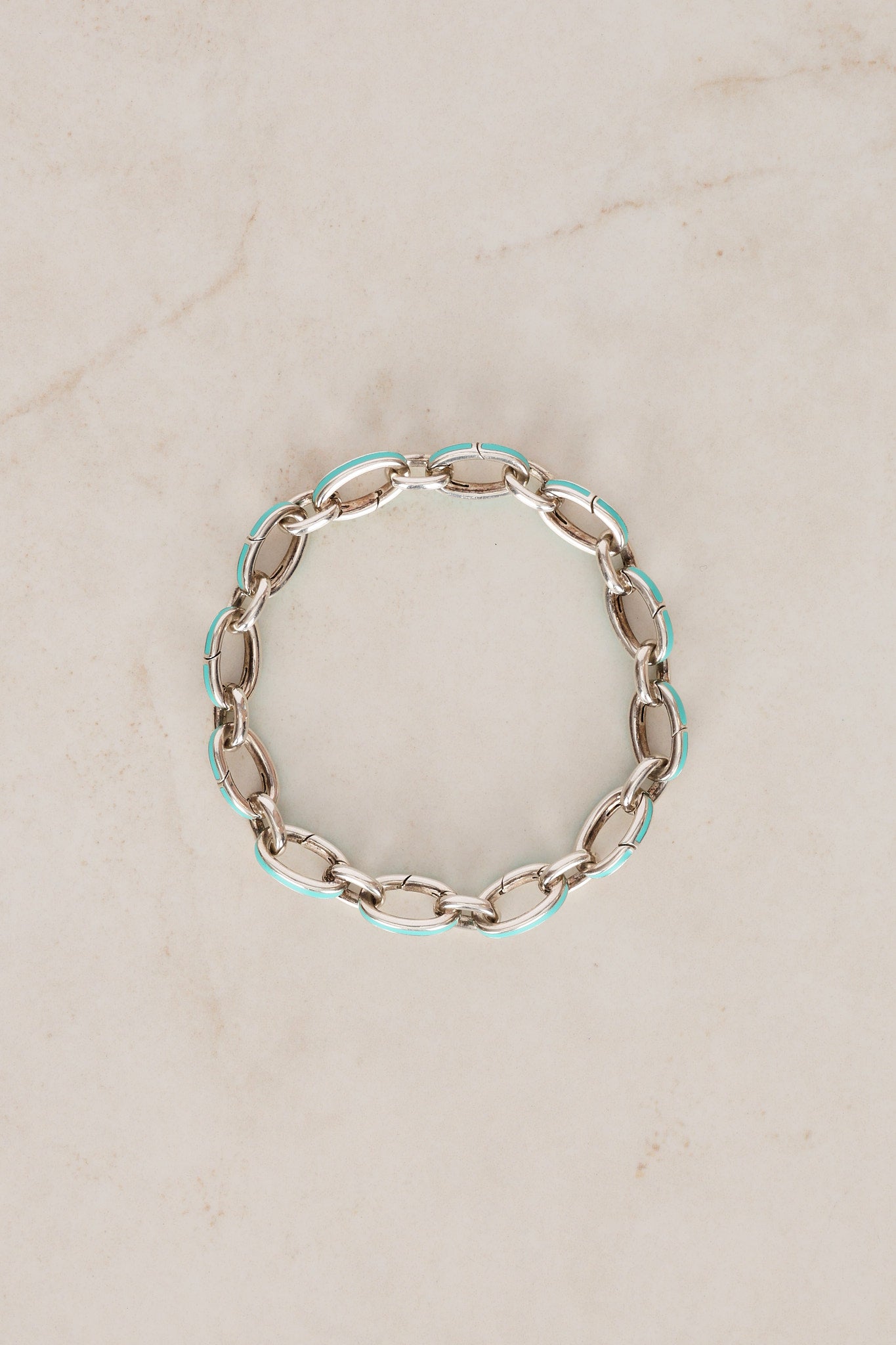 Tiffany and Co. Stainless Steel Chainlink Bracelet