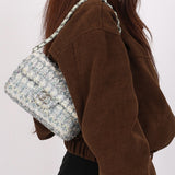 Chanel Mini Rectangle Multicolor Tweed SHW