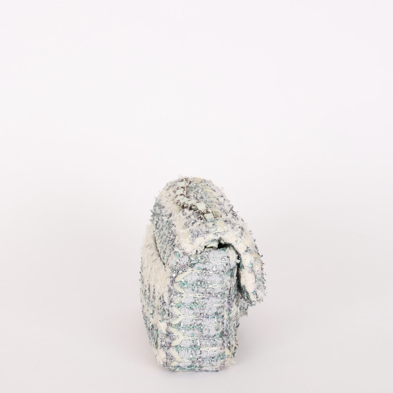 Chanel Mini Rectangle Multicolor Tweed SHW