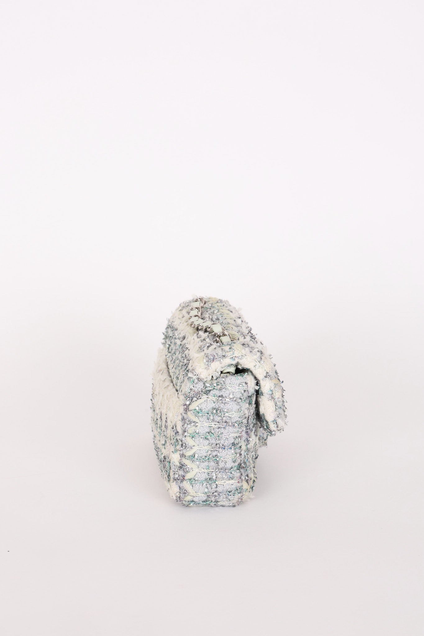 Chanel Mini Rectangle Multicolor Tweed SHW