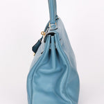 Hermès Kelly 28 Bleu Jean Swift GHW