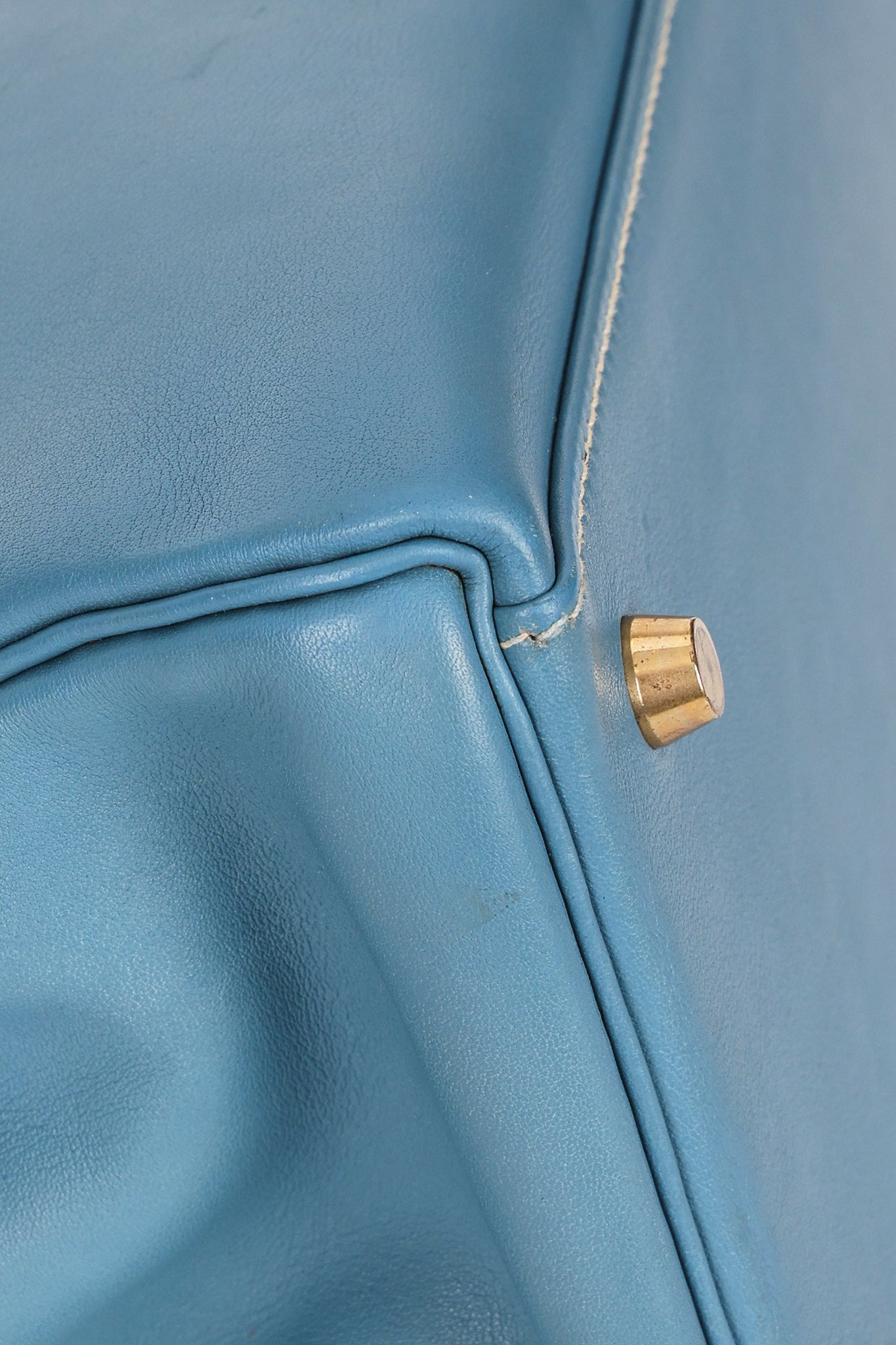 Hermès Kelly 28 Bleu Jean Swift GHW