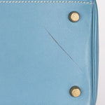 Hermès Kelly 28 Bleu Jean Swift GHW