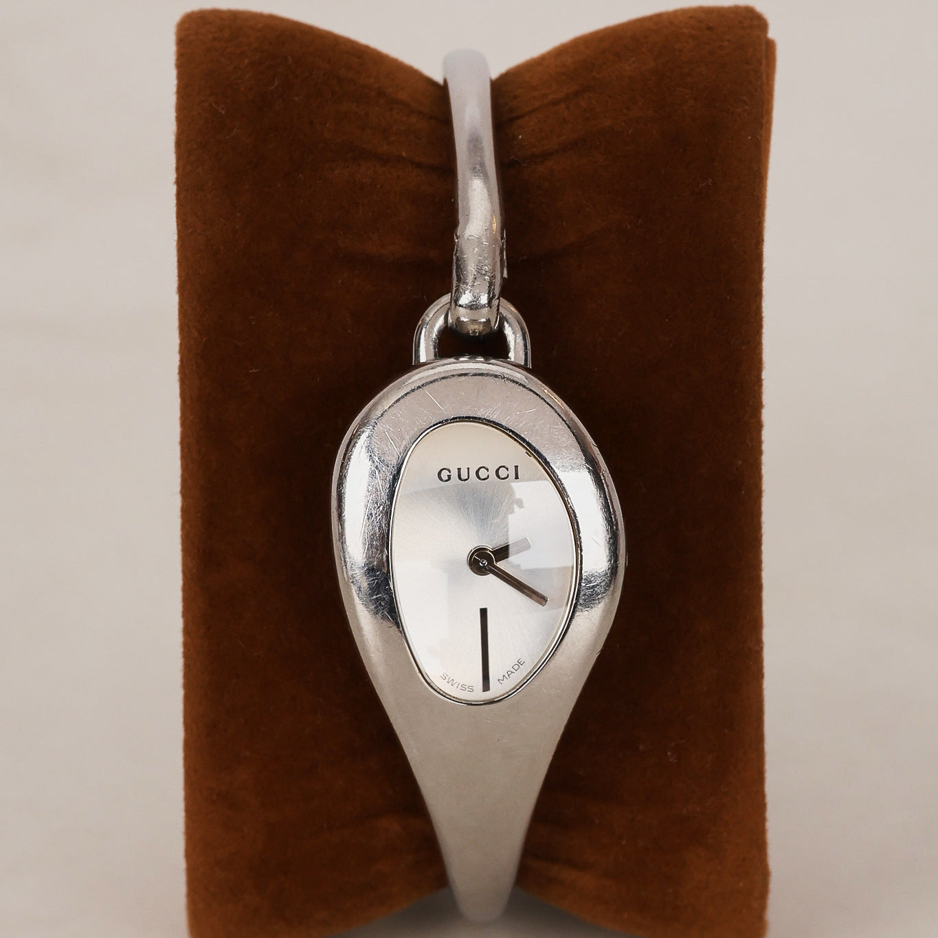 Gucci Stainless Steel Oval Watch