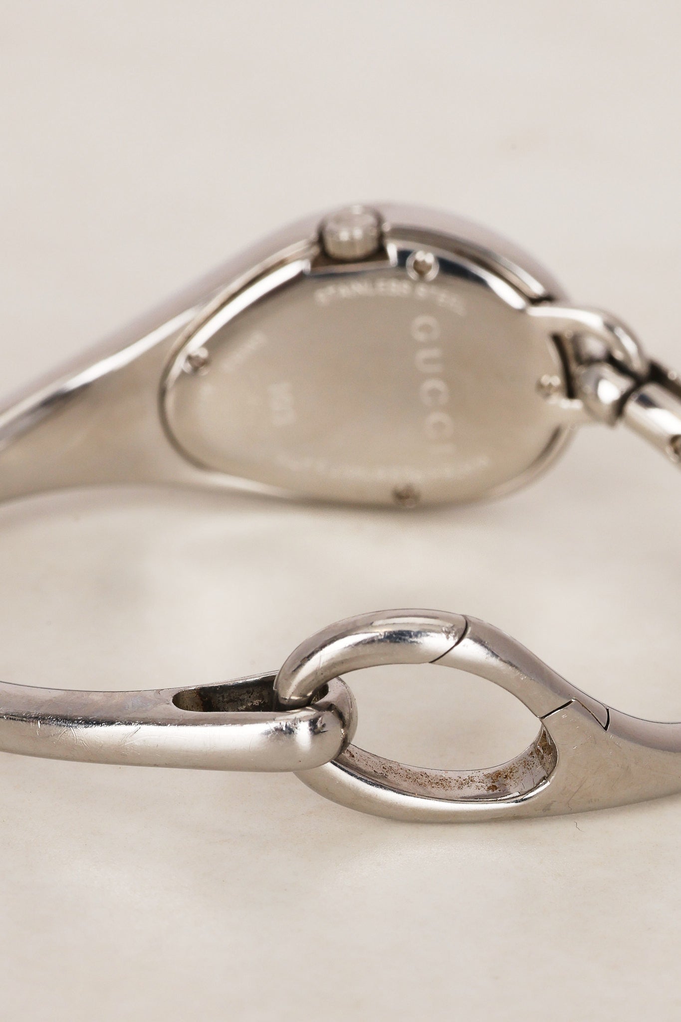 Gucci Stainless Steel Oval Watch
