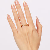 Bvlgari 18K Rose Gold Spiga Ring, Size US 10.25