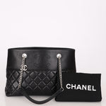 Chanel Medium Urban Delight Tote Black Lambskin SHW