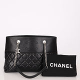 Chanel Medium Urban Delight Tote Black Lambskin SHW