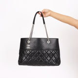Chanel Medium Urban Delight Tote Black Lambskin 2017 SHW