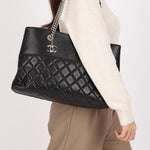 Chanel Medium Urban Delight Tote Black Lambskin SHW