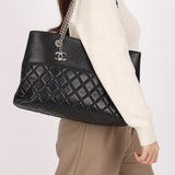 Chanel Medium Urban Delight Tote Black Lambskin SHW