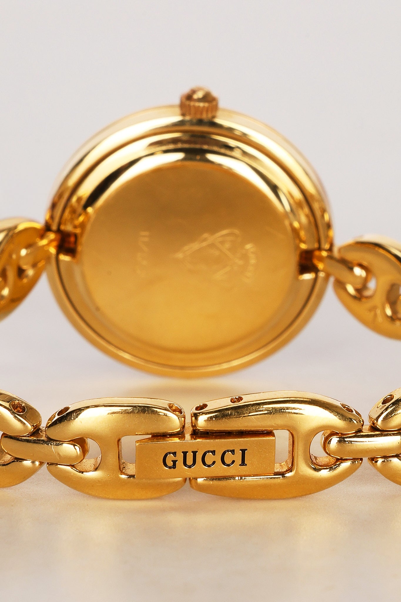 Gucci Gold Multicolor Bezel Watch