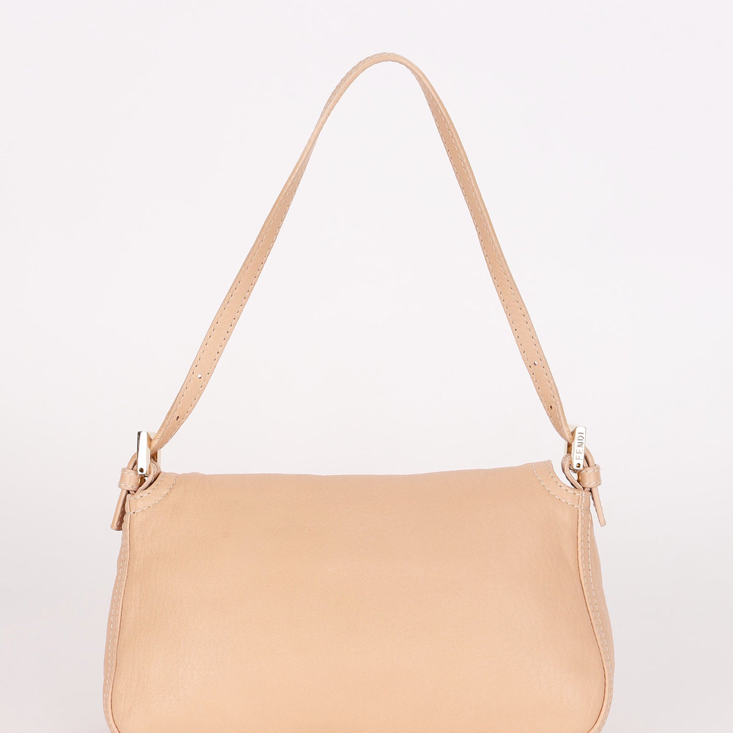 Fendi Mini Mamma Baguette Light Pink Calfskin