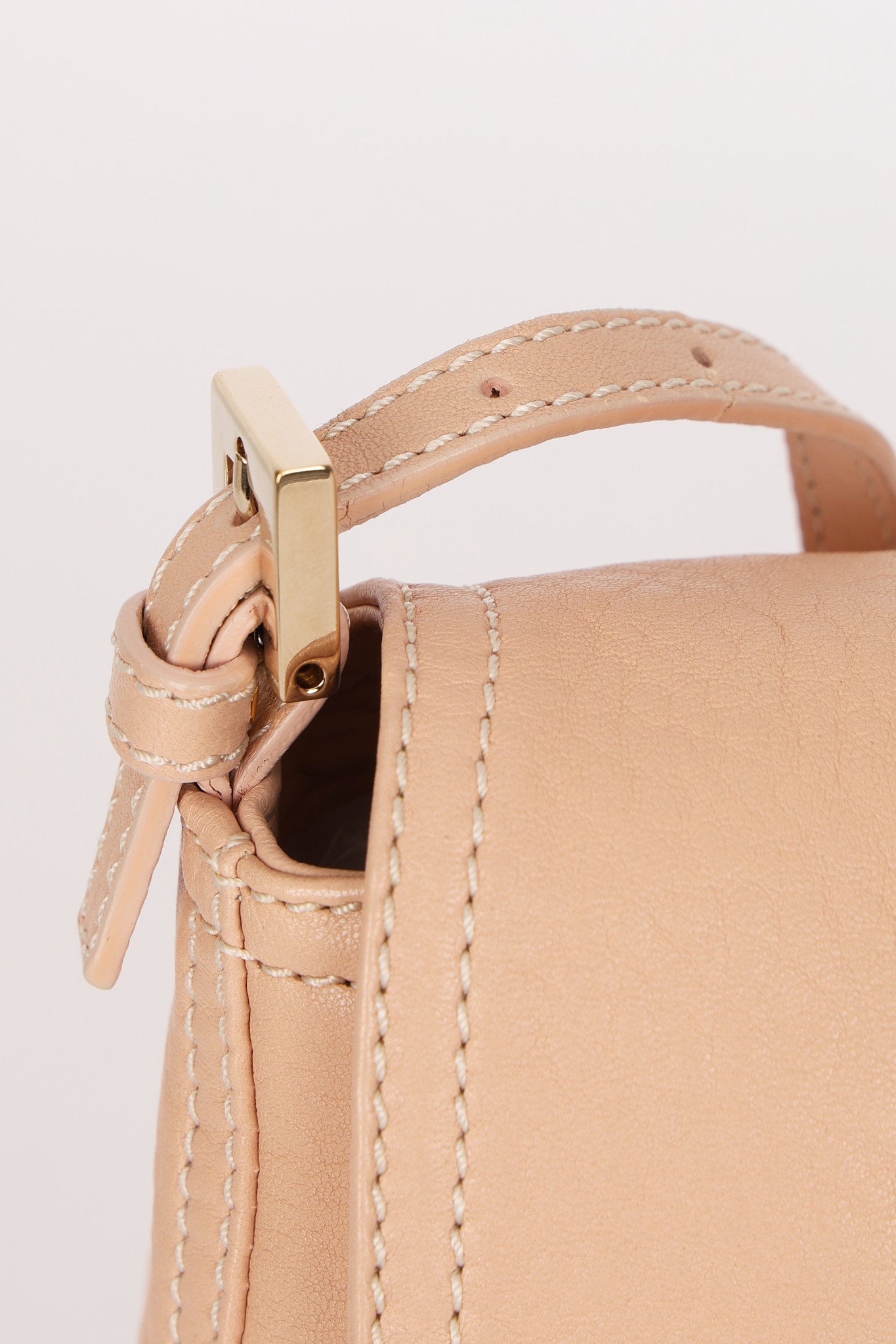 Fendi Mini Mamma Baguette Bag Light Pink