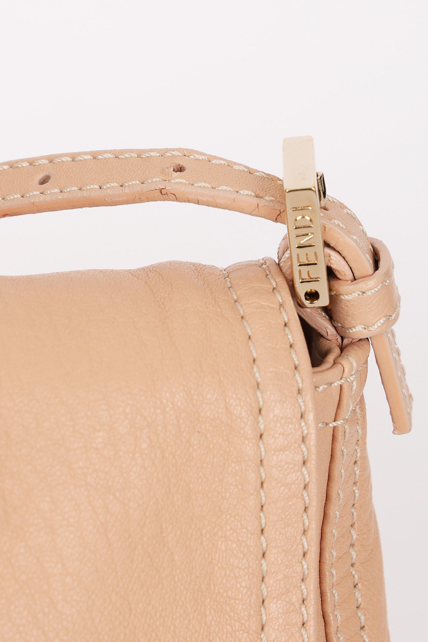 Fendi Mini Mamma Baguette Bag Light Pink