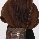 Fendi Zucca Shoulder Bag