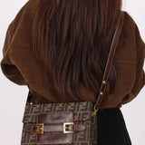 Fendi Zucca Shoulder Bag