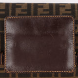 Fendi Zucca Buckle Shoulder Bag