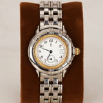 Saint Laurent Stainless Steel Circle Watch